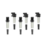 Mishimoto 2002+ BMW M54/N20/N52/N54/N55/N62/S54/S62 Six Cylinder Ignition Coil Set of 6