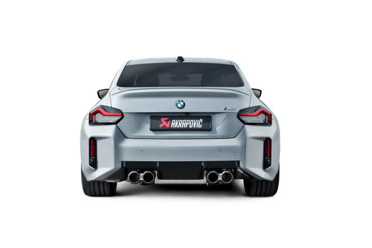 Akrapovic 2023 BMW M2 (G87) Slip-On Line (Titanium) (Req. Tips)