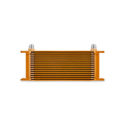 Mishimoto Universal 16-Row Oil Cooler Gold