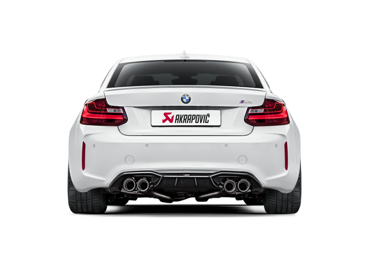 Akrapovic 16-17 BMW M2 (F87) / 2018+ BMW M2 Competition/M2 CS (F87N) Rear Carbon Fiber Diffuser - Hi