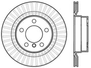 StopTech BMW 12-15 335i / 2014 428i / 2014 235i/228i Rear Right Slotted Sport Brake Rotor