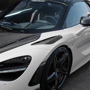Vorsteiner Silverstone Edition Aero Front Fenders w/ Integrated Vents For McLaren 720S Spyder (Glossy)