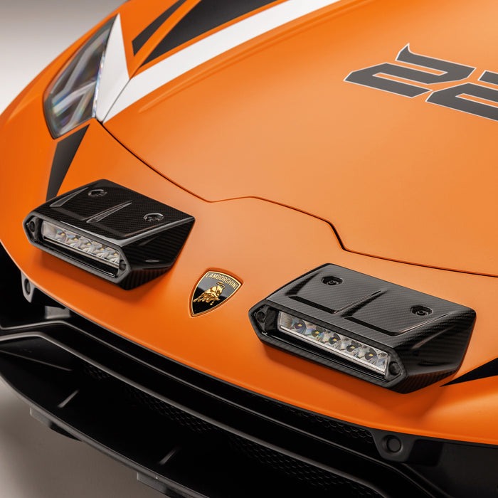 Vorsteiner Sterrato VRS Aero Fog Light Covers Carbon Fiber PP 2x2 Glossy For Lamborghini Huracan