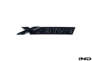 IND G20 3-Series xDrive Painted Trunk Emblem (Gloss Black)
