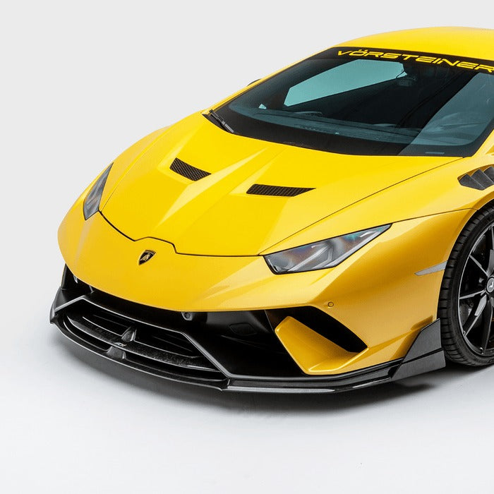 Vorsteiner Vicenza Edizione Aero Front Spoiler (Carbon Matrix) For Lamborghini Huracan Performante