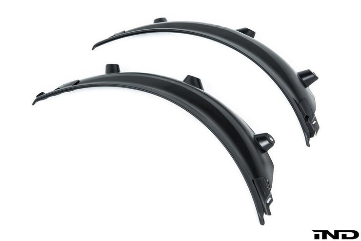 IND BMW G80 M3 European Rear Wheel Arch Trim Set (Factory BMW Matte Black)