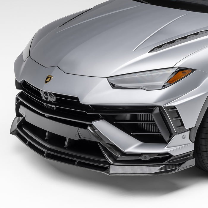 Vorsteiner Performante Edizione Aero Front Spoiler Carbon Fiber PP 2x2 Glossy For Lamborghini Urus