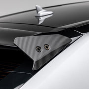 Vorsteiner Performante Edizione Aero Roof Spoiler End Caps Carbon Fiber PP 2x2 Glossy For Lamborghini Urus