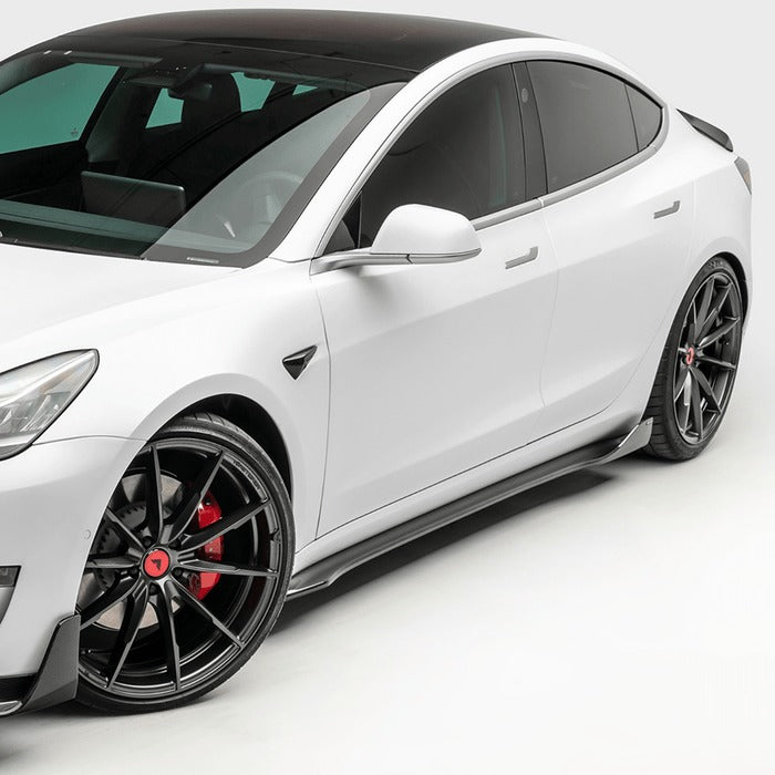 Vorsteiner Volta Aero Side Skirt For Tesla Model 3