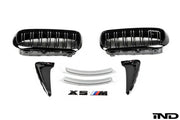 IND F85 X5M Night Vision Cosmetic Package (Vehicle Color: Black Sapphire Metallic)
