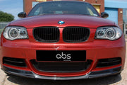 ABS Auto Body ICARBON Style Carbon Fiber Front Lip - BMW E82 1-series