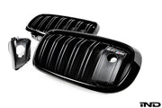 IND F86 X6M Painted Night Vision Front Grille Set (Gloss Black)