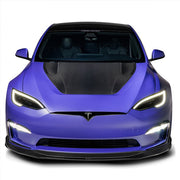 Vorsteiner VRS Aero Hood Carbon Fiber PP 2x2 Glossy For Tesla Model S Plaid