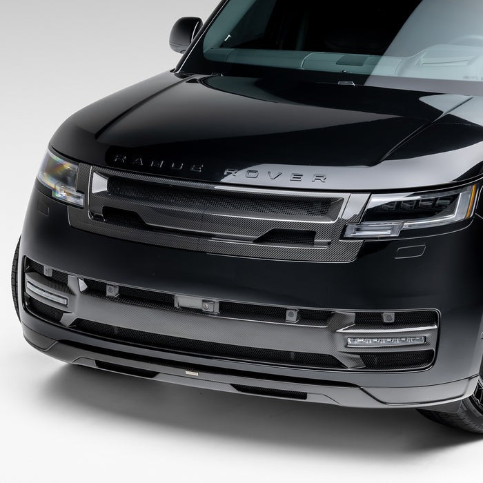 Vorsteiner Kensington Front Upper Grille Carbon Fiber PP 2X2 Satin For Land Rover Range Rover L460