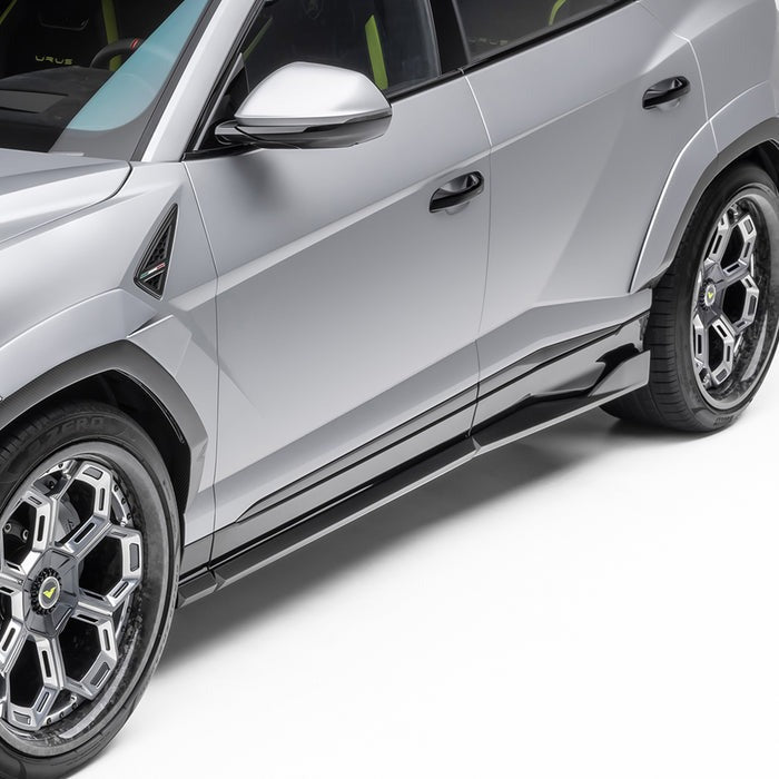 Vorsteiner Performante Edizione Aero Side Skirts Carbon Fiber PP 2x2 Glossy For Lamborghini Urus