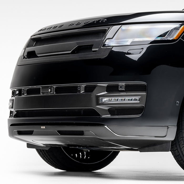 Vorsteiner Kensington Front Spoiler Carbon Fiber PP 2X2 Satin For Land Rover Range Rover L460