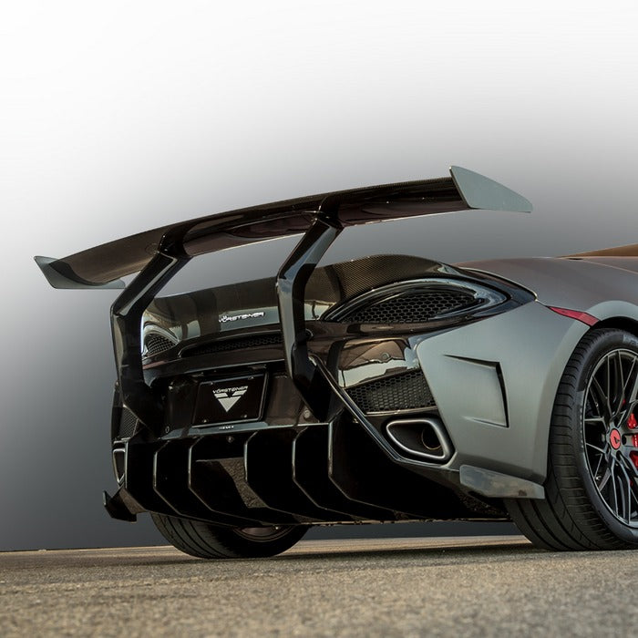 Vorsteiner VX Aero Rear Bumper w/ Rear Diffuser For McLaren 570S
