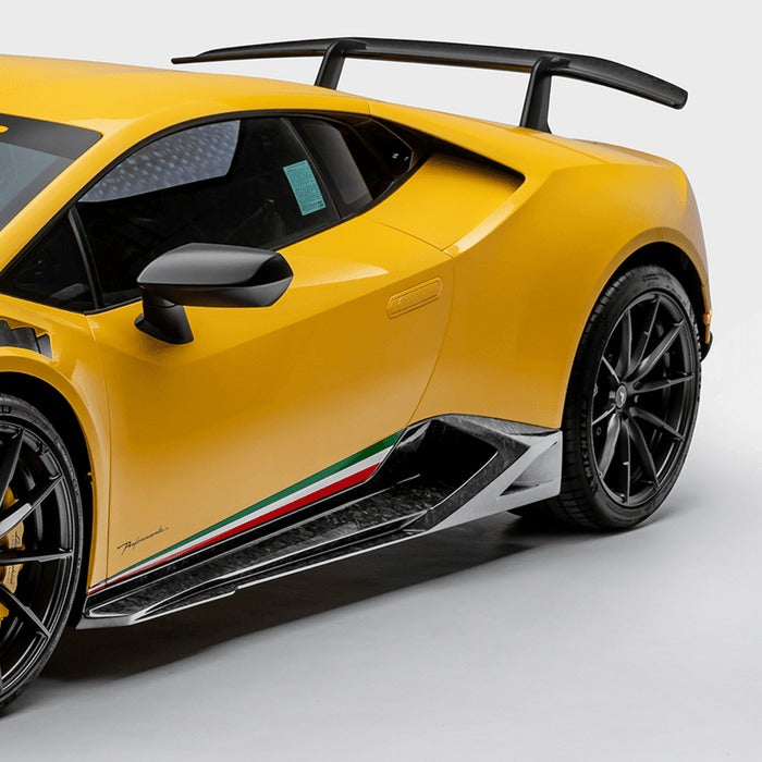 Vorsteiner Vicenza Edizione Aero Side Blades (Carbon Matrix) For Lamborghini Huracan Performante
