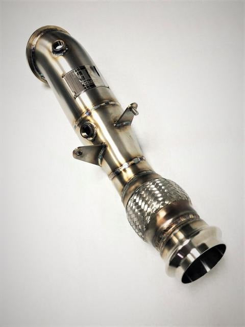 Evolution Racewerks Competition Series 4" Catless Downpipe for B46 Engine (US Spec)