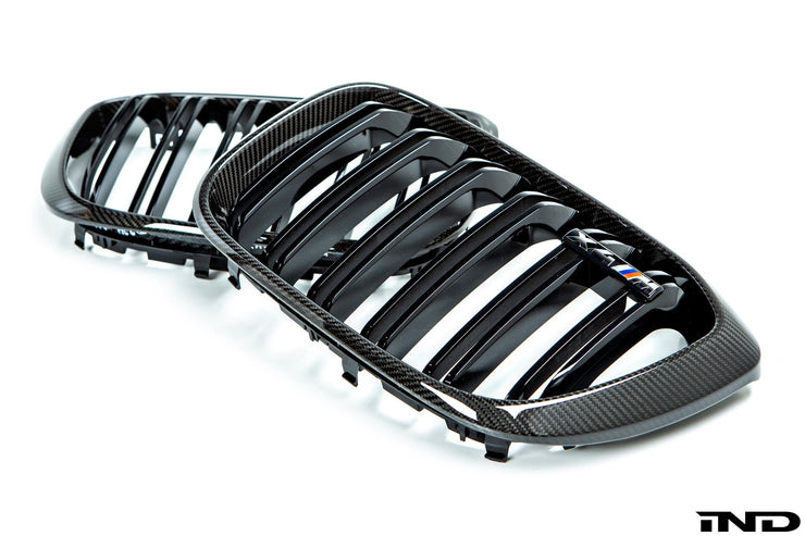 BMW M Performance F98 X4M Pre-LCI Carbon Front Grille Set