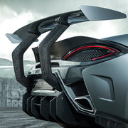 Vorsteiner VX Aero Wing Blade Carbon Fiber w/ Carbon Fiber Uprights For Mclaren 570S