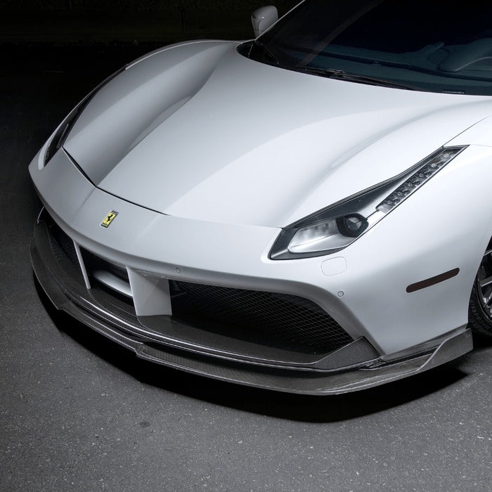 Vorsteiner Diavolo Carbon Fiber Front Spoiler For Ferrari 488