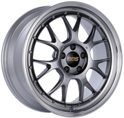 BBS LM-R 19x8.5 5x112 ET38 Diamond Black Center Diamond Cut Lip Wheel -82mm PFS/Clip Required