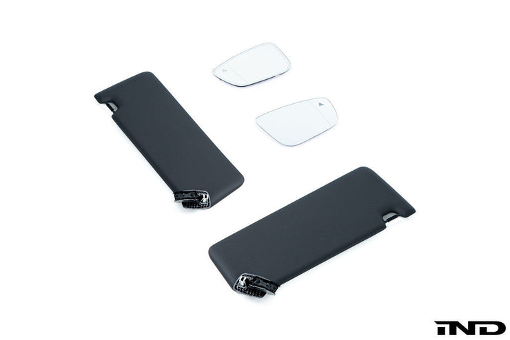 IND BMW G80 M3  European Sun Visor and Aspherical Mirror Glass Package (G80 M3 Sedan)