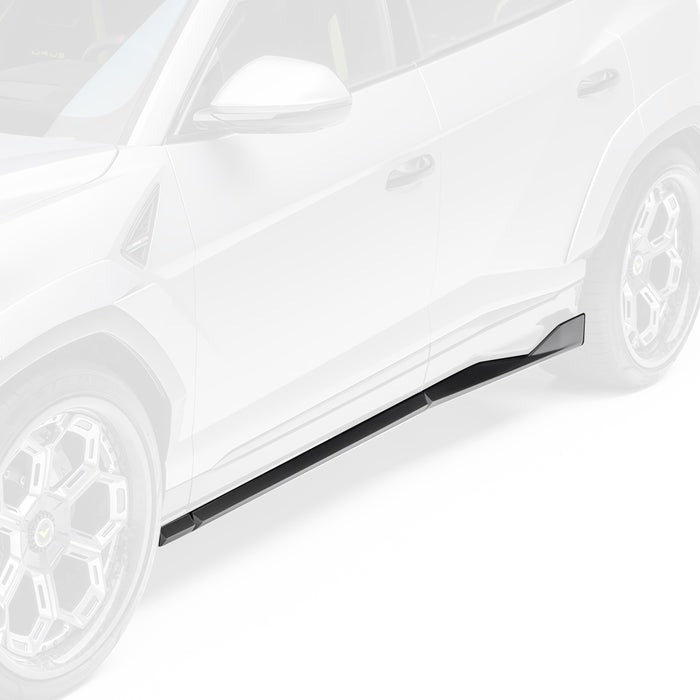 Vorsteiner Performante Edizione Aero Side Skirts Carbon Fiber PP 2x2 Glossy For Lamborghini Urus