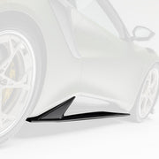 Vorsteiner LR-52 Side Skirts Carbon Fiber PP 2X2 Satin For Lotus Emira