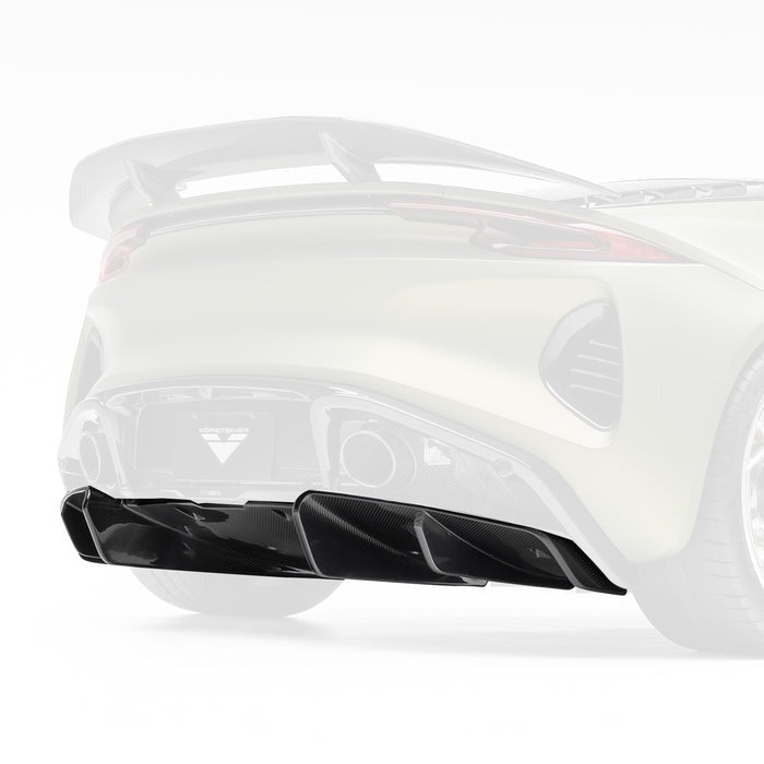 Vorsteiner LR-52 Rear Diffuser Carbon Fiber PP 2X2 Satin For Lotus Emira