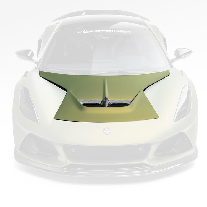 Vorsteiner LR-52 Hood Carbon Fiber PP 2X2 Satin For Lotus Emira
