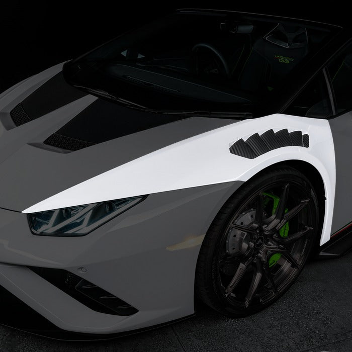 Vorsteiner Edizione Aero Front Fenders w/Integrated Vents and Splash Shields For Lamborghini Huracan Novara