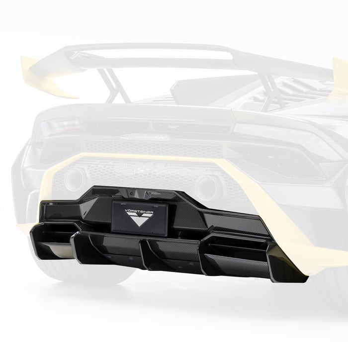 Vorsteiner Rear Diffuser Carbon Fiber For Huracan STO