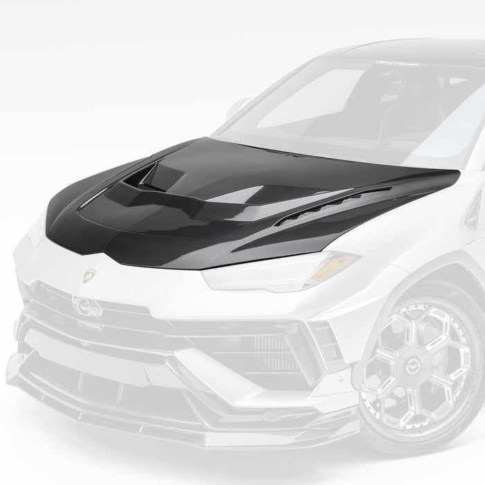 Vorsteiner Performante Edizione Aero Hood Carbon Fiber PP 2x2 Glossy For Lamborghini Urus