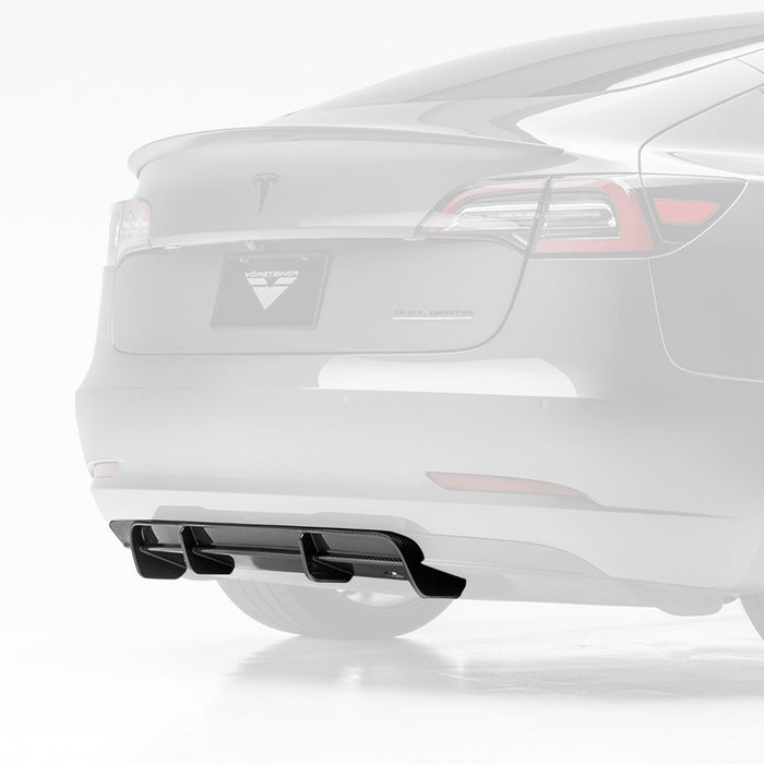 Vorsteiner Volta Aero Rear Diffuser For Tesla Model 3