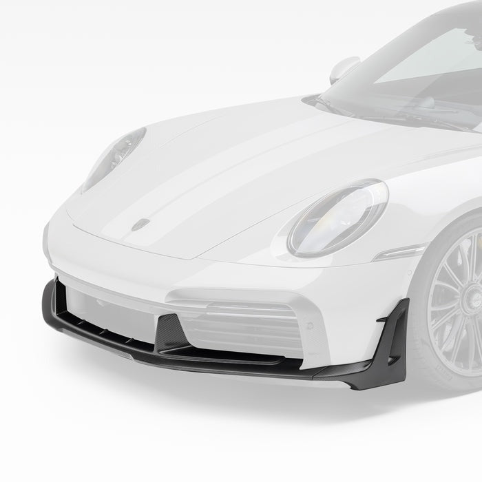 Vorsteiner Aero Front Spoiler w/ Winglets For Porsche 992 Turbo S (Satin)
