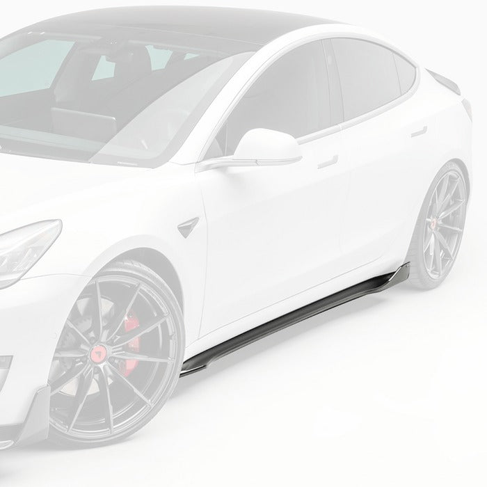 Vorsteiner Volta Aero Side Skirt For Tesla Model 3