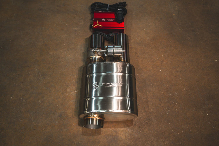 VALVETRONIC UNIVERSAL VALVED MUFFLER KIT FOR BMW (Single Inlet Dual Outlet)
