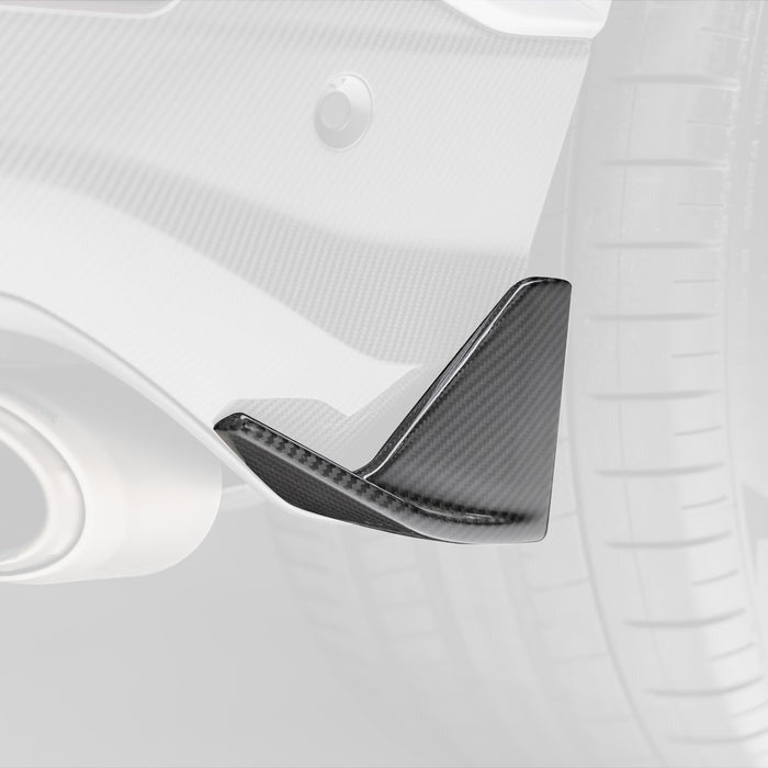 Vorsteiner Performante Edizione Aero Side Fins Carbon Fiber PP 2x2 Glossy For Lamborghini Urus