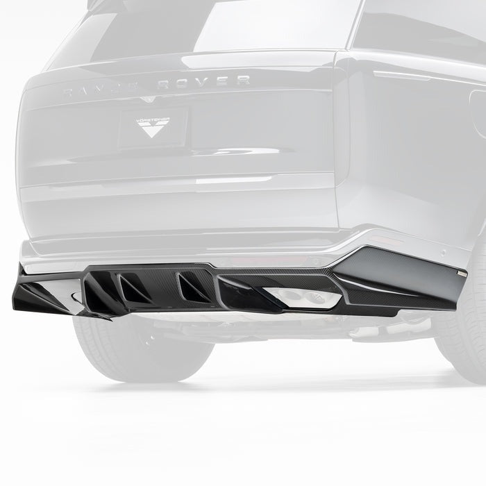 Vorsteiner Kensington Rear Diffuser Carbon Fiber PP 2X2 Satin For Land Rover Range Rover L460