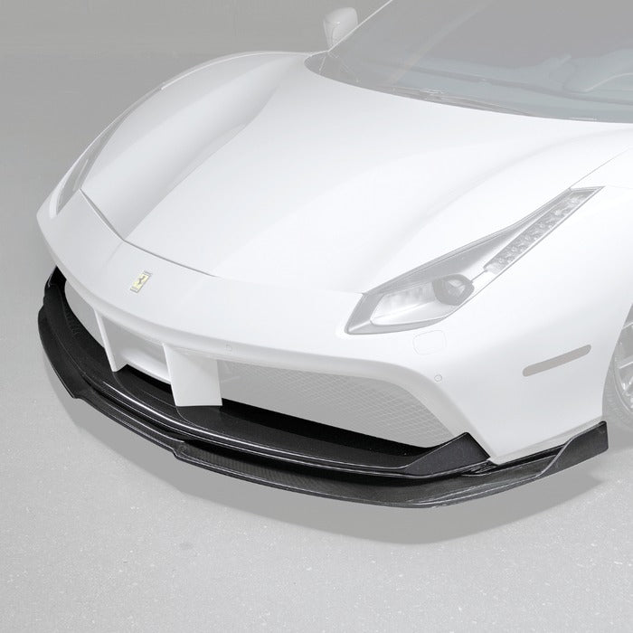 Vorsteiner Diavolo Carbon Fiber Front Spoiler For Ferrari 488