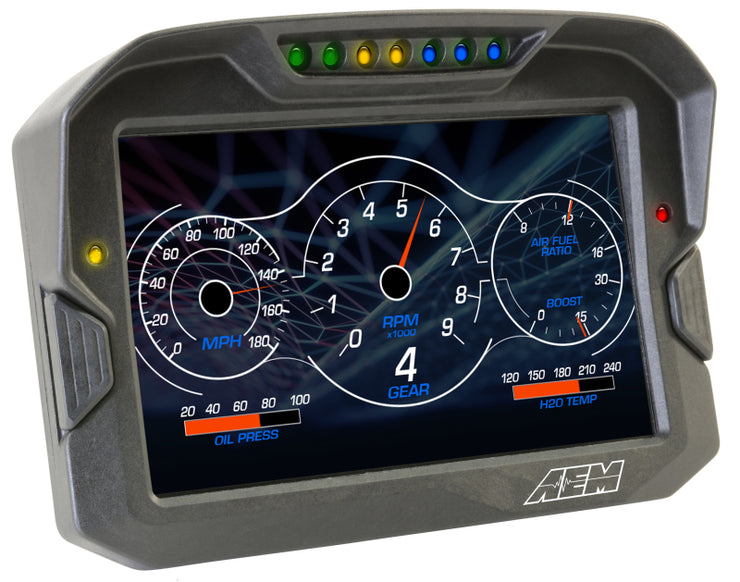 AEM CD-7 Logging Race Dash Carbon Fiber Digital Display (CAN Input Only)