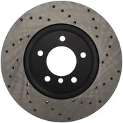 StopTech 07-10 BMW 335i Cross Drilled Left Front Rotor