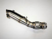 Evolution Racewerks Competition Series 4" Catless Downpipe for B46 Engine (US Spec)