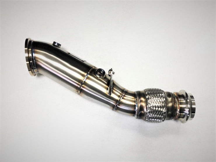 Evolution Racewerks Competition Series 4" Catless Downpipe for B46 Engine (US Spec)