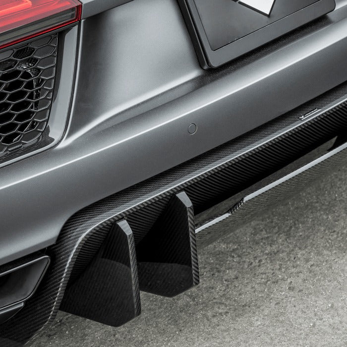 Vorsteiner Carbon Fiber Rear Diffuser V-Style For Audi R8