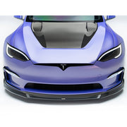 Vorsteiner VRS Aero Hood Carbon Fiber PP 2x2 Glossy For Tesla Model S Plaid