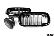 IND F86 X6M Painted Night Vision Front Grille Set (Gloss Black)