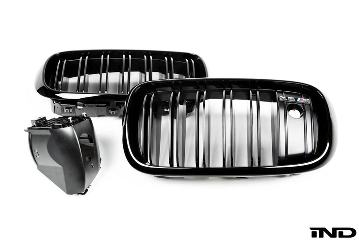 IND F86 X6M Painted Night Vision Front Grille Set (Gloss Black)